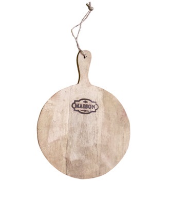 Maison Small Round Serving Board with Handle