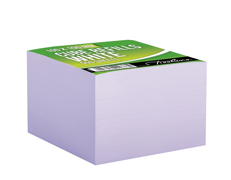 Treeline 100 x 100mm White Cube Refill – Shrinkwrapped