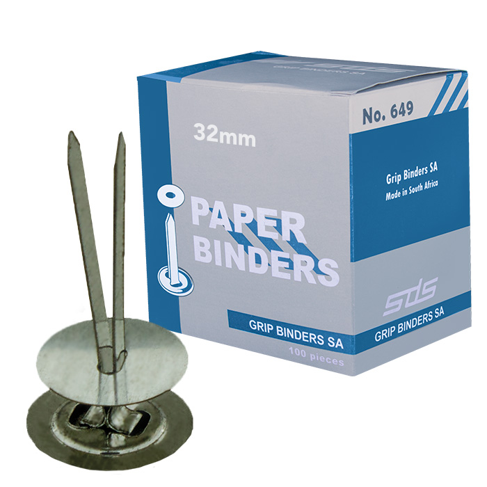 SDS 32mm Paper Binder – Box of 100