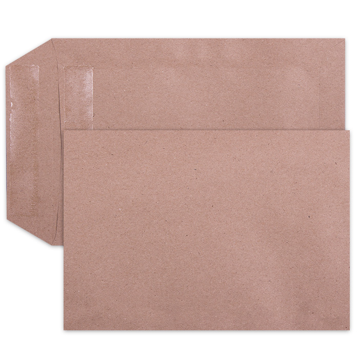LEO B5 Manilla Self Seal Envelopes – Open Short Side – Box of 500