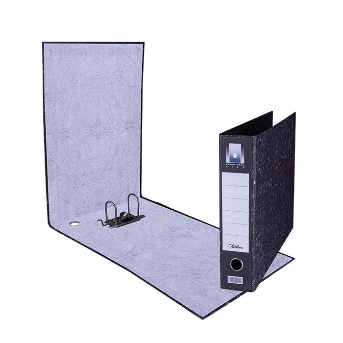 Treeline Lever Arch File A3 Brief Oblong Mottled Board – 70mm Spine