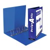 A4 Design-A-File 4 D Ring 50mm Blue A4 Design-A-File 4 D Ring 50mm Blue