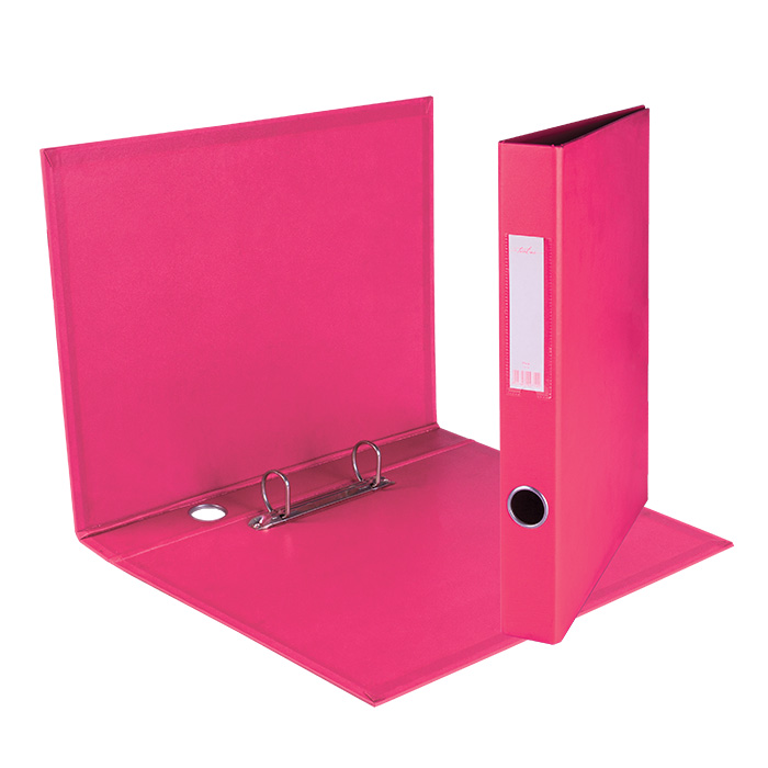 Treeline Ringbinders Pink PVC 25mm Spine