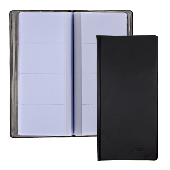 96 Card Business Card Holder Black