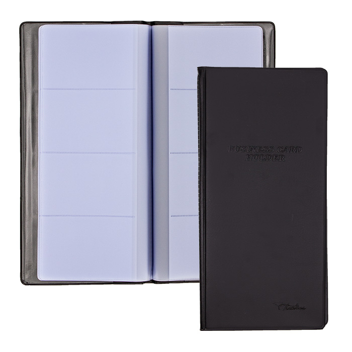 Treeline  Business Card Holder Black – 160 Cards