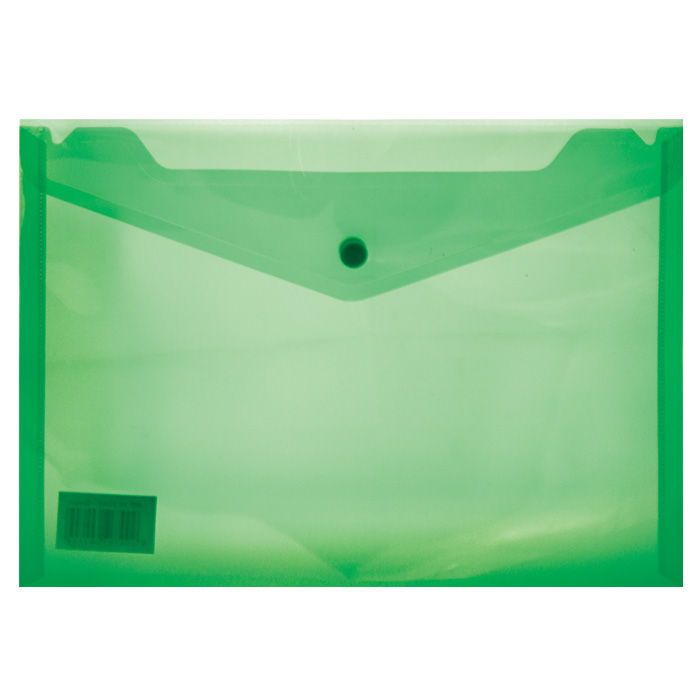 Treeline Carry Folder A4 PVC Green With Stud