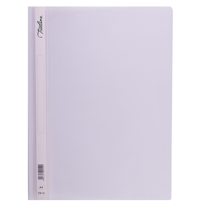 Treeline Quotation Folder White PVC – Pack of 10