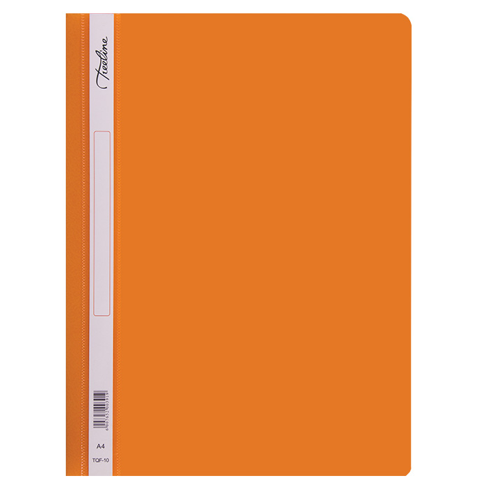 Treeline Quotation Folder Orange PVC – Pack of 10