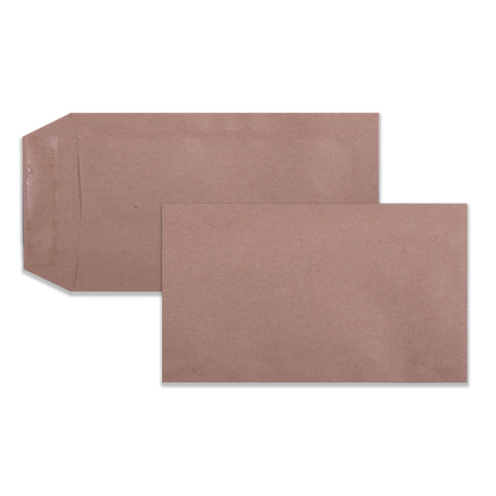 LEO 90 x 152mm Manilla Gummed Envelopes -Open Long Side – Box of 500