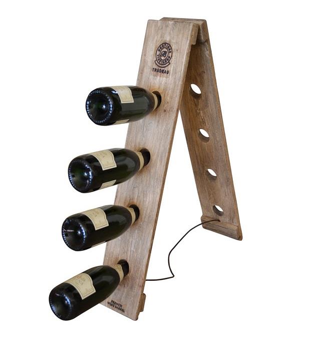 Trudeau 8 Bottle Wine Rack for Champagne & Wine