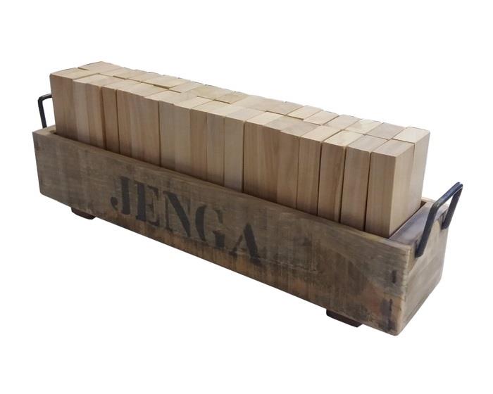 Tumbling Wood Towers Game Set – 30 Pieces