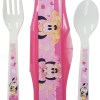 Disney – Minnie 2 Piece Cutler PP Baby Travel Set – Pink Disney – Minnie 2 Piece Cutler PP Baby Travel Set – Pink