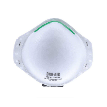 Dromex – Respirator Valved Dust Mask – FFP2  – Pack of 12