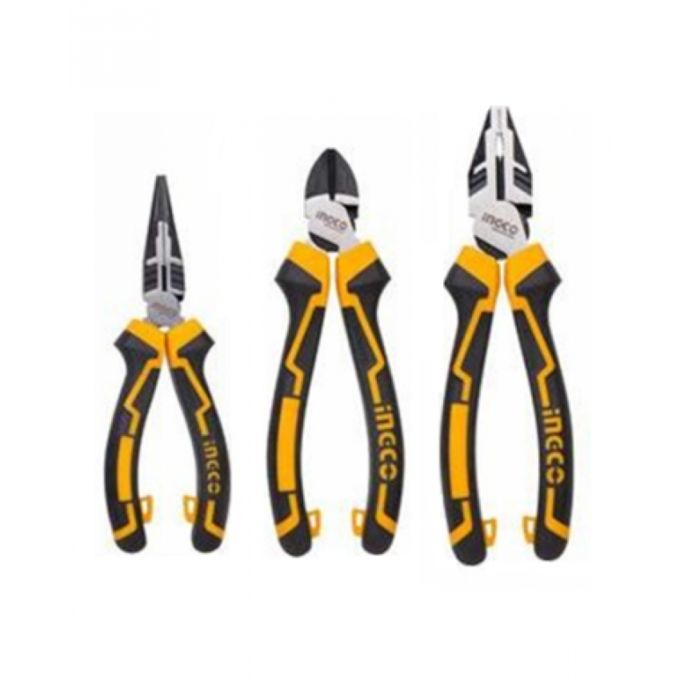 3 Piece Plier Ingco Set