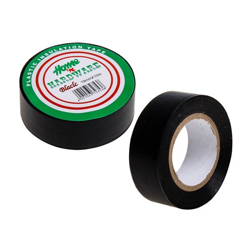Zenith Bulk Pack x10 Plastic Ins-Tape – Black (19mmx10m)