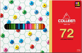Colleen Pencil Crayons – Box of 72 Assorted Colours