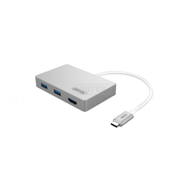 Unitek USB 3.0 Type-C/3-P USB/1-P HDMI Hub