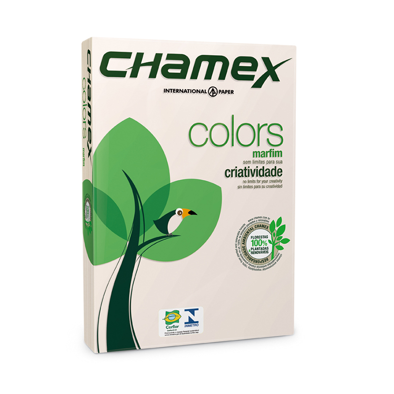 Chamex: A4 Tinted Colour Paper – Ivory – Ream (500 Sheets)