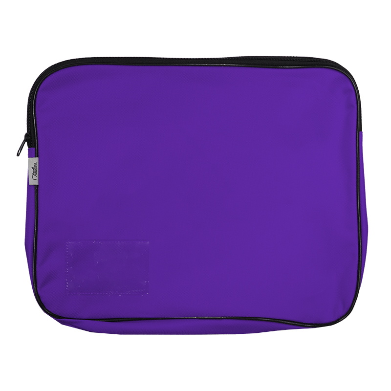 Treeline Canvas Book Bag – Purple
