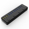 Orico 12 Port USB3.0 Hub – Black Orico 12 Port USB3.0 Hub – Black