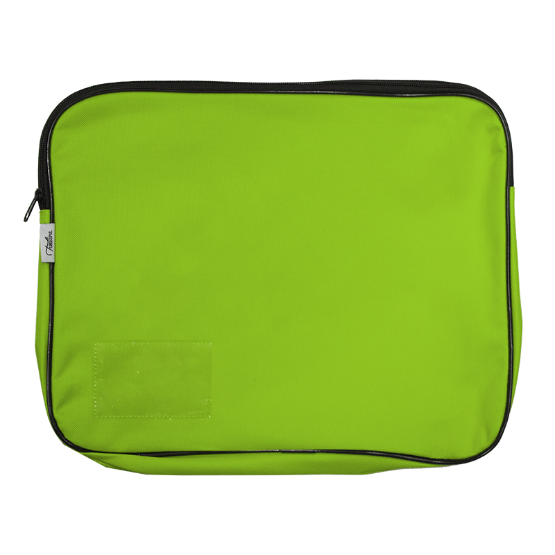 Treeline Canvas Book Bag – Lime