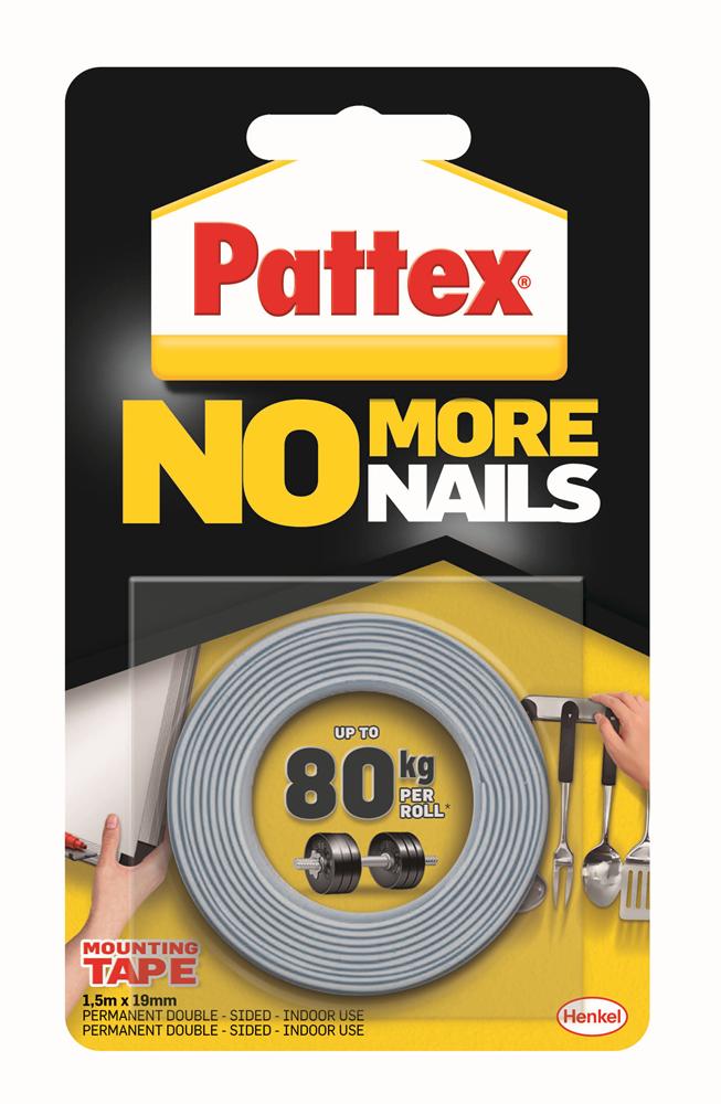 Pattex No More Nails Tape 80 kg