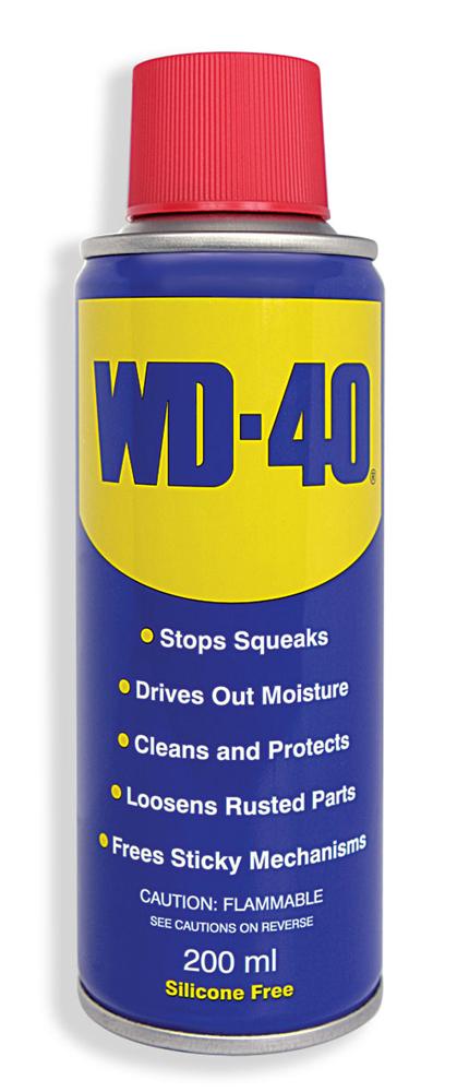 WD-40 – Multi-Purpose Lubricating Spray – 200ml