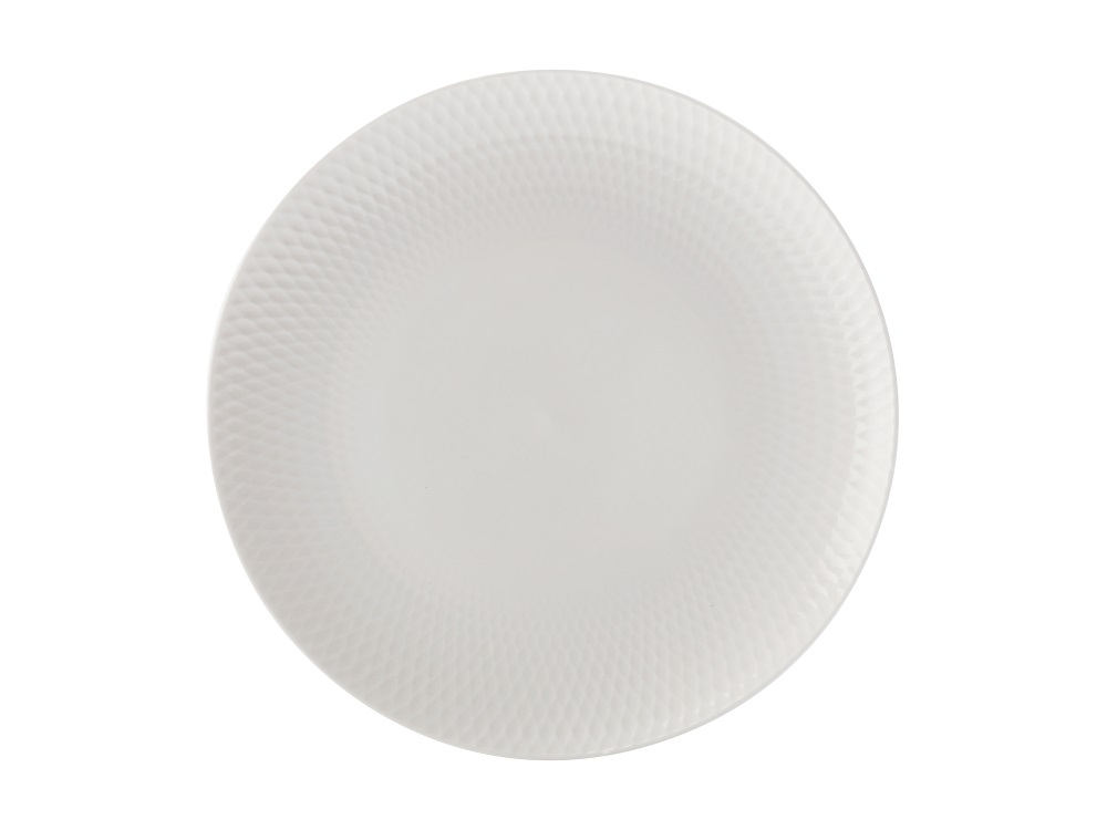 Maxwell & Williams – 23cm White Basics Diamonds Entree Plate