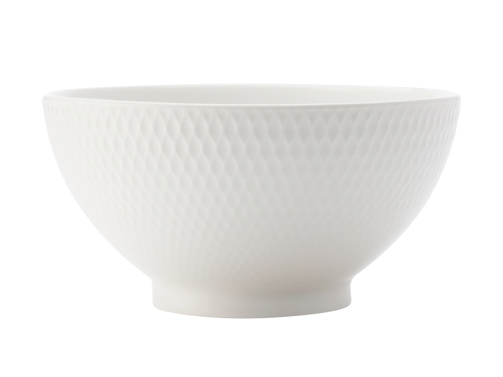 Maxwell & Williams – 10cm White Basics Diamonds Rice Bowl