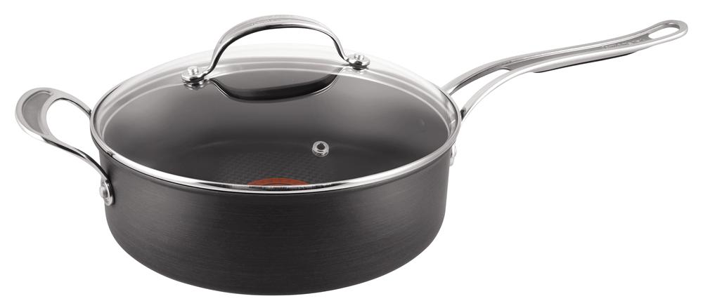 Jamie Oliver by Tefal – Saute Pan 26cm With Glass Lid