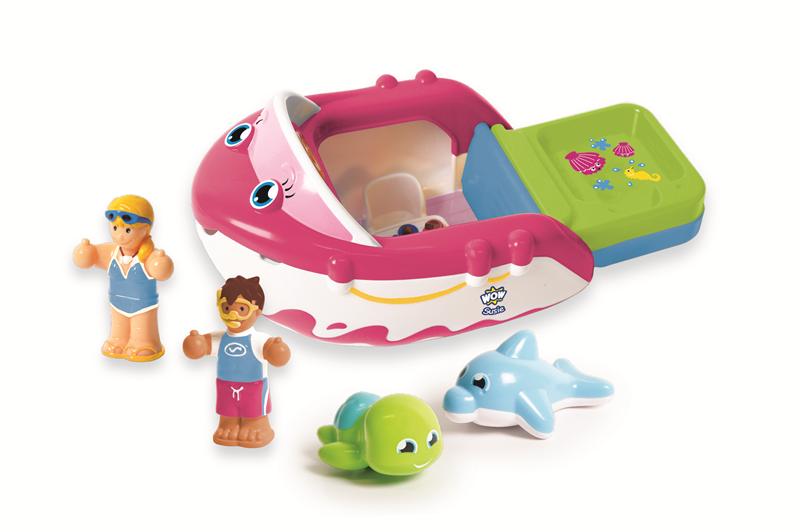 Wow Toys Susie Speedboat – Bath Toy