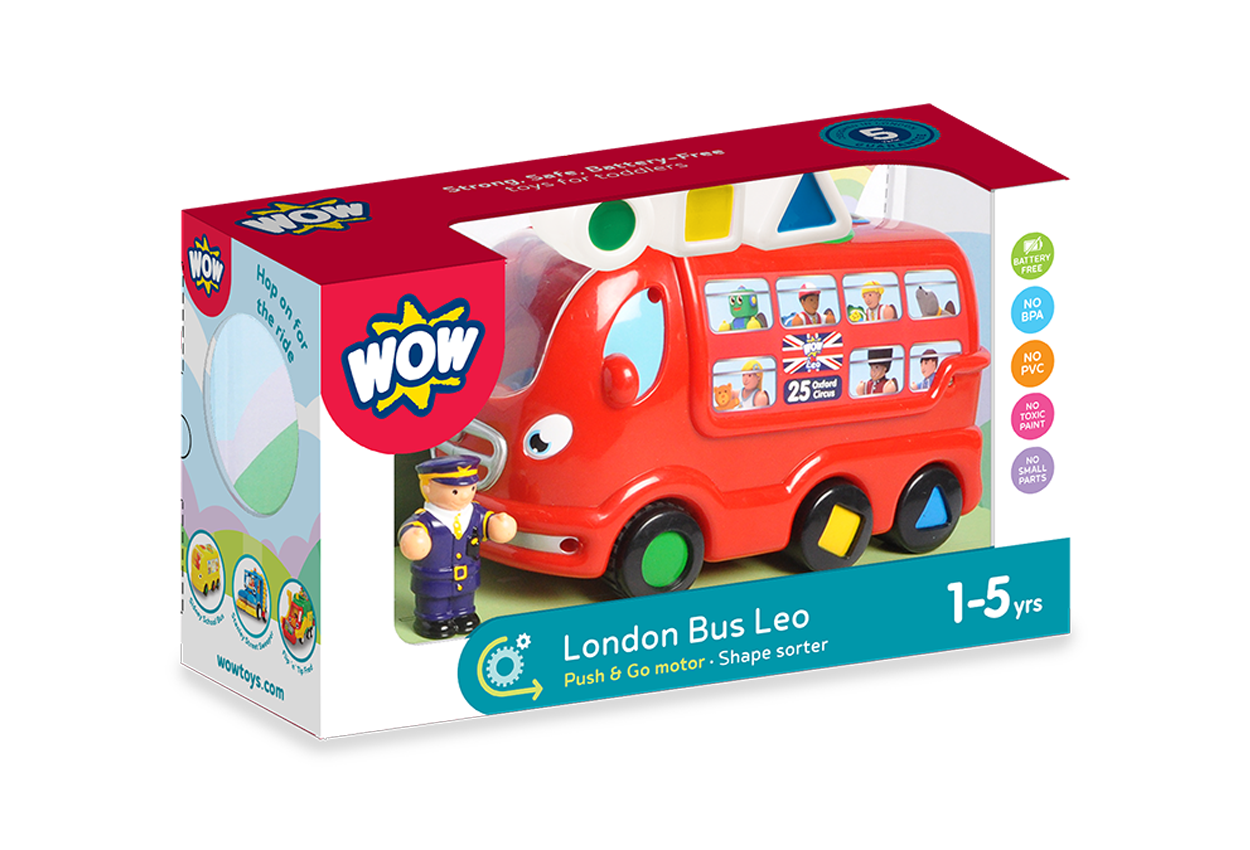 Wow Toys London Bus Leo