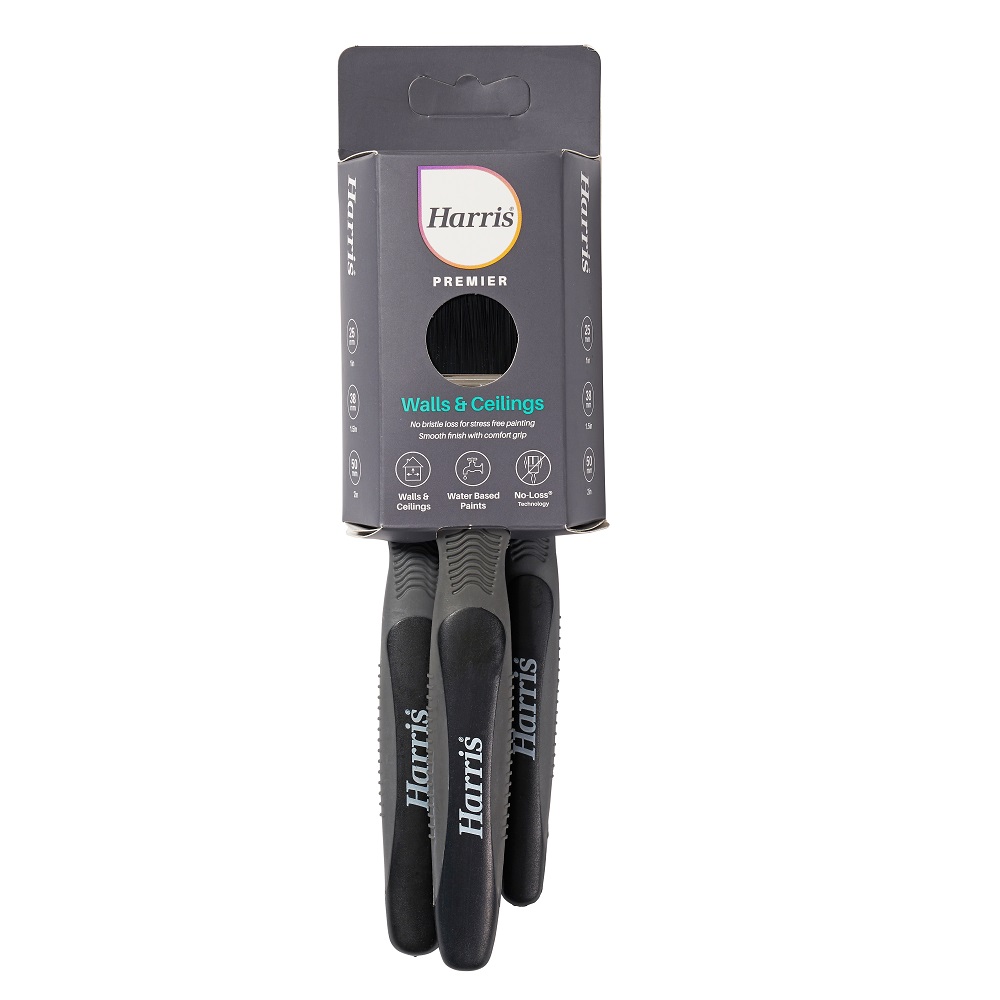 Harris – No-Loss Premier Paint Brush 3 Piece Set