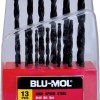 Blu-Mol – High-Speed Steel Drill Bit – Set of 13 Blu-Mol – High-Speed Steel Drill Bit – Set of 13