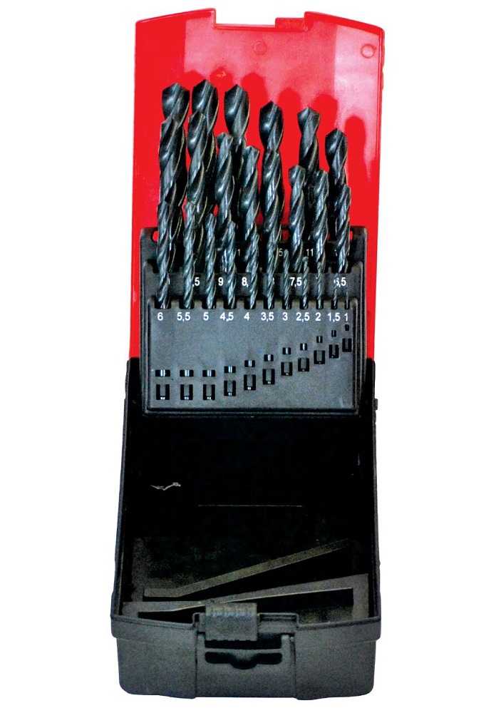 Blu-Mol – High-Speed Steel Drill Bit – Set of 25
