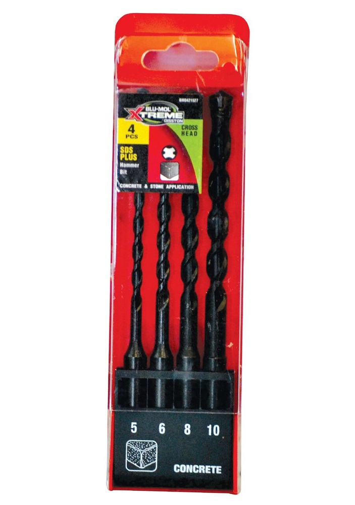Blu-Mol Xtreme – 4 Specialised Drilling System Plus Quad – Set of 4