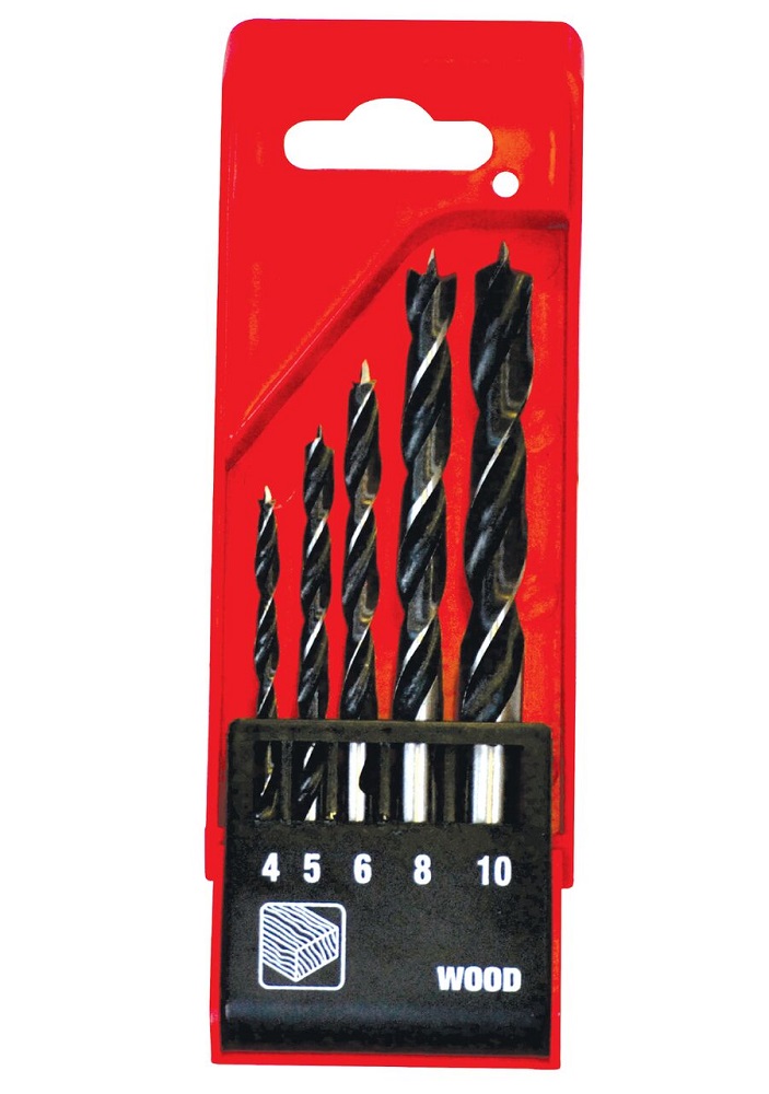 Blu-Mol – Spiral Wood Drill – Set of 5