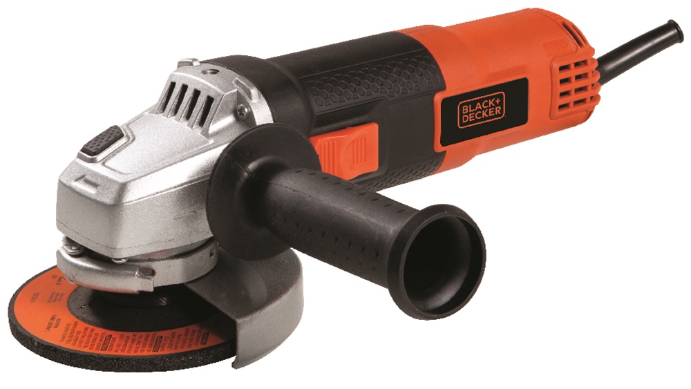 BLACK+DECKER – 820W Small Angle Grinder – 115mm