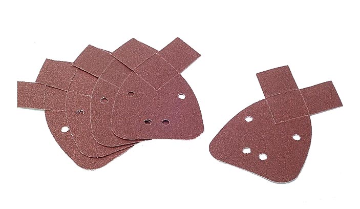 BLACK+DECKER – Mouse Sandpaper – 60 Grain – 5 Pieces