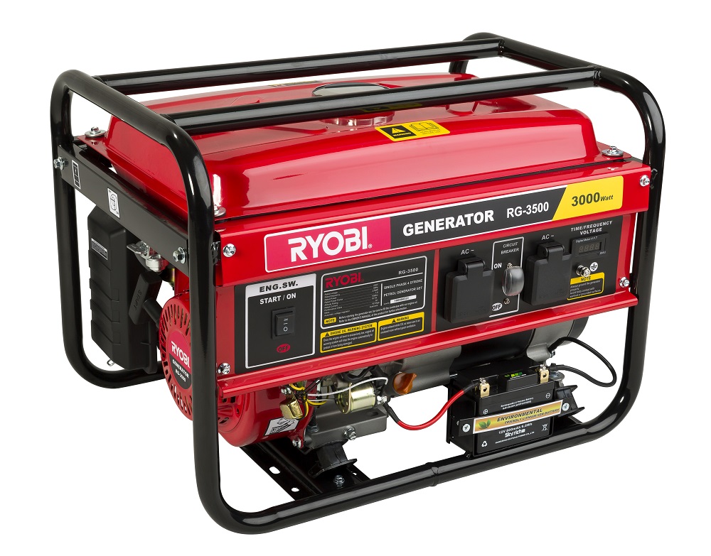 Ryobi – Generator – 4-Stroke – 3000W