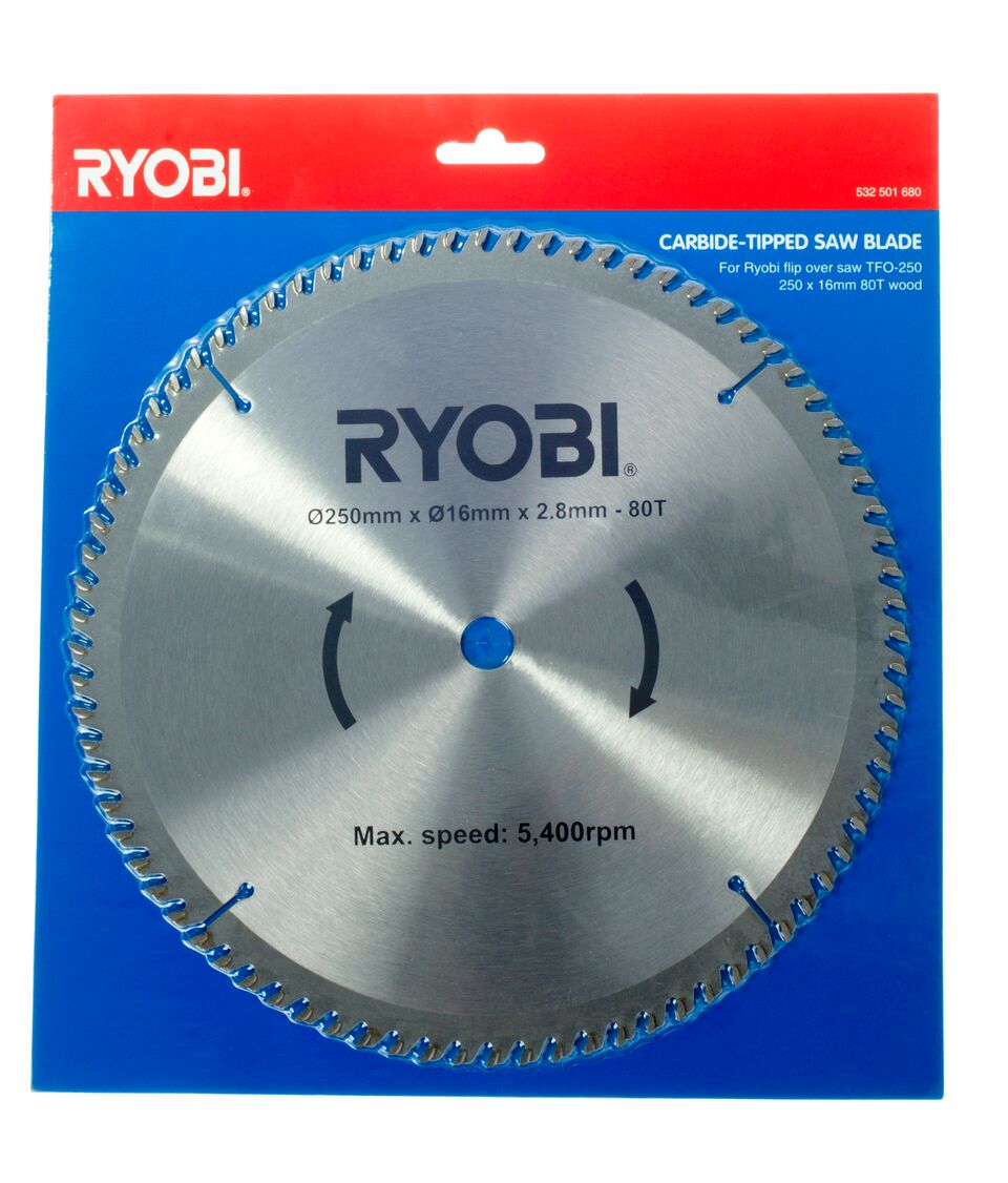 Ryobi – Blade 250 x 16mm Wood