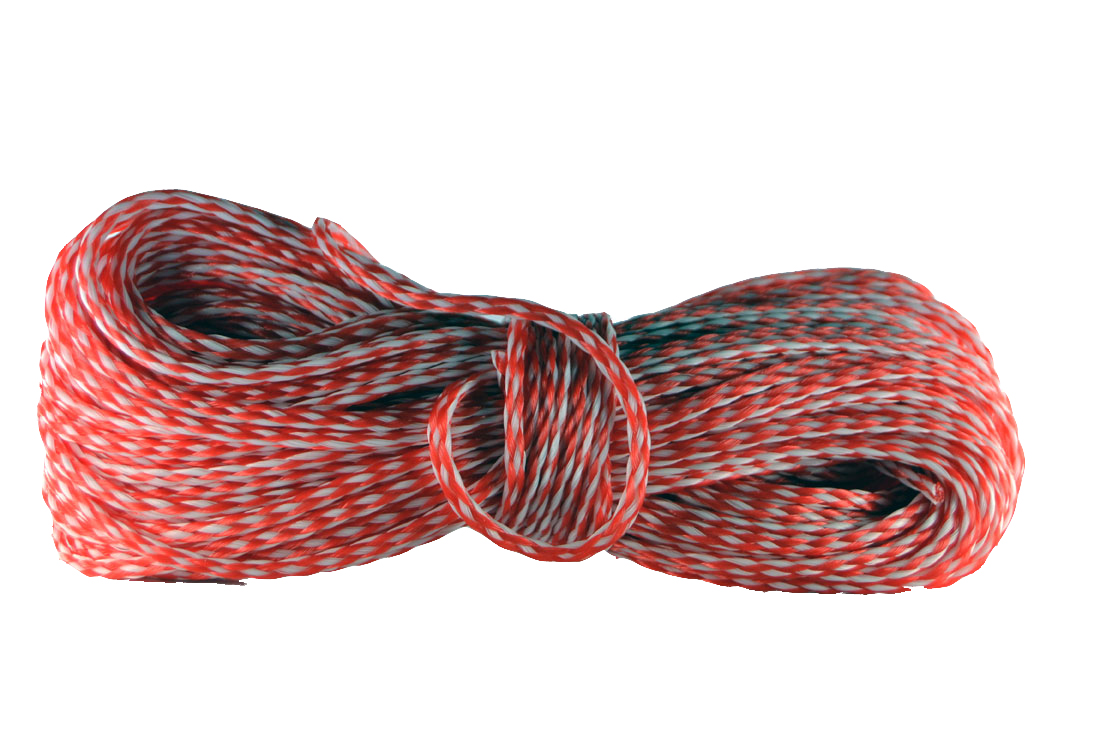 SourceDirect Nylon Ski Rope – Red (5mm x 30m)