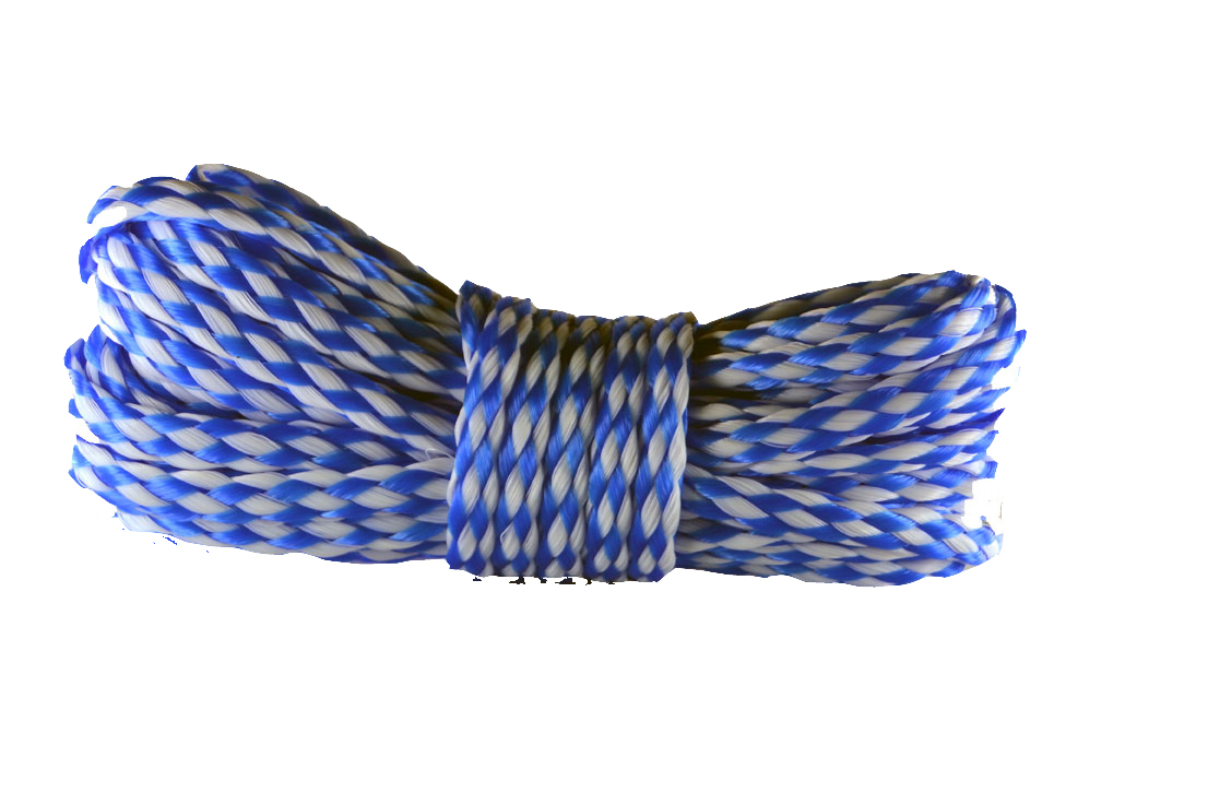 SourceDirect Nylon Ski Rope – Blue (10mm x 10m)
