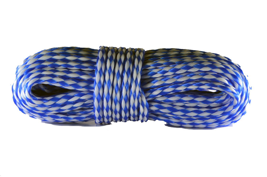 SourceDirect Nylon Ski Rope – Blue (12mm x 20m)