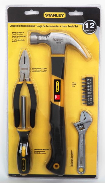 Stanley Hand Tool Set – 12  Piece