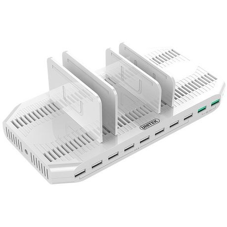 Unitek 10-Port USB 96W Charging Station QC3