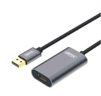 Unitek USB 2.0 20m Aluminium Extension Cable