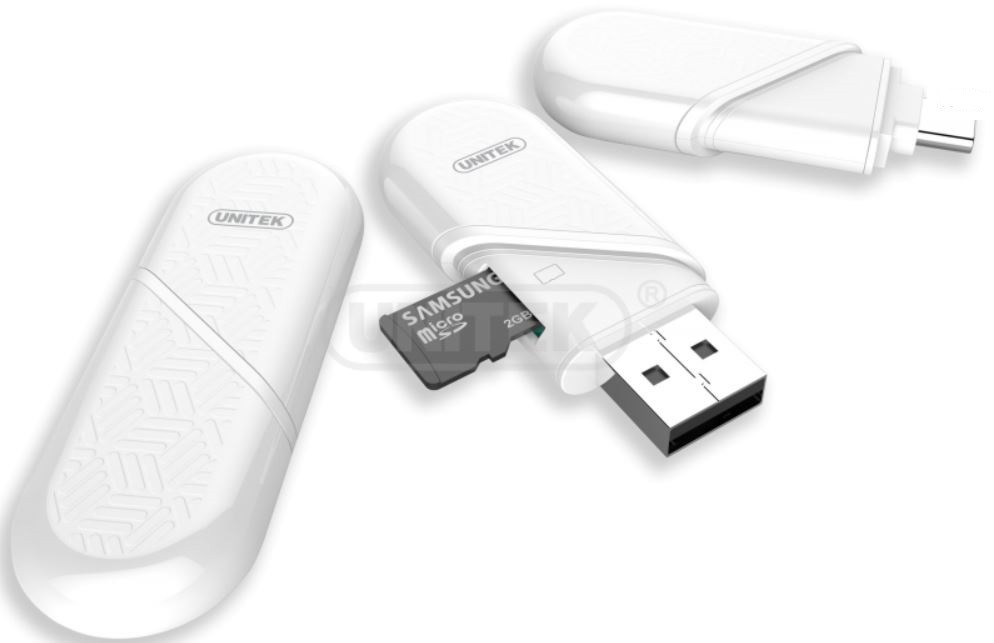 Unitek USB 3.0 Type-C/A Micro Card Reader