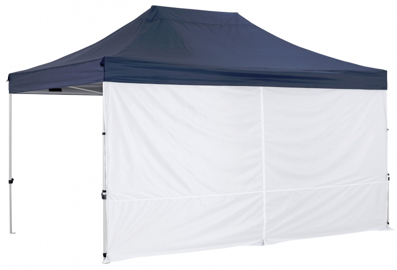 OZtrail Gazebo Solid Wall Centre Zip 4.5 – White
