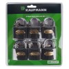 Kaufmann Lock Set – Steel – 50mm 6 Piece Kaufmann Lock Set – Steel – 50mm 6 Piece